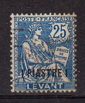 Briefmarken Frankreich Levante 16 o