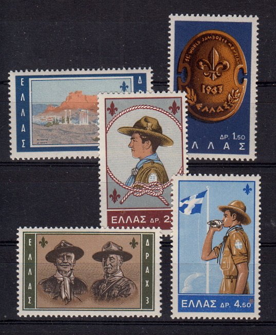 Briefmarken Griechenland 816-20 **