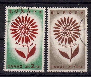 Briefmarken Griechenland 858-59 o