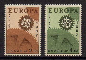 Briefmarken Griechenland 948-49 **