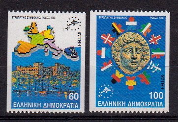 Briefmarken Griechenland 1715-16 C **