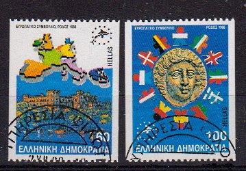 Briefmarken Griechenland 1715-16 C o