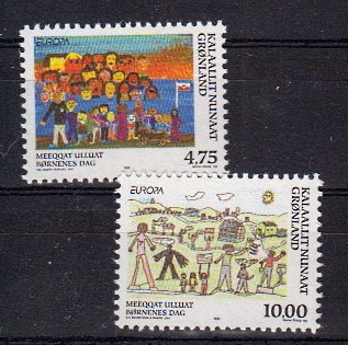 Briefmarken Grönland 323-24 ** auch als Paare