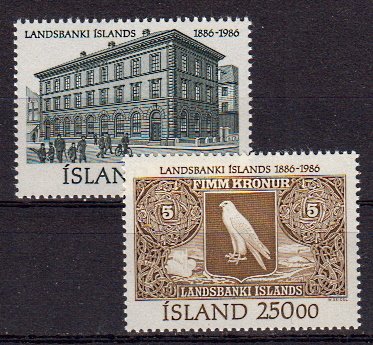 Briefmarken Island 652-53 **