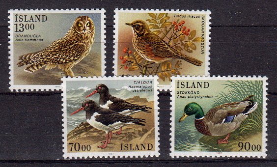 Briefmarken Island 668-71 **