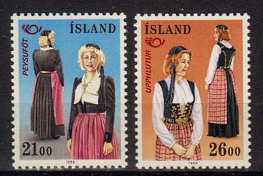 Briefmarken Island 699-700 **