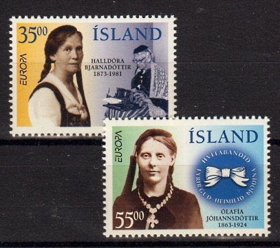 Briefmarken Island 844-45 **