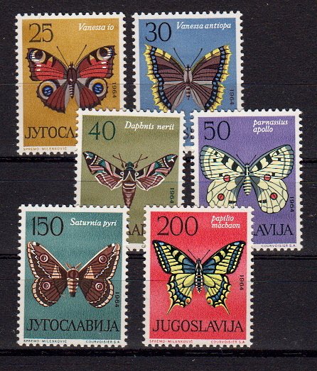 Briefmarken Jugoslawien 1069-74 **
