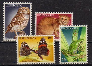 Briefmarken Luxemburg 1133-36 **
