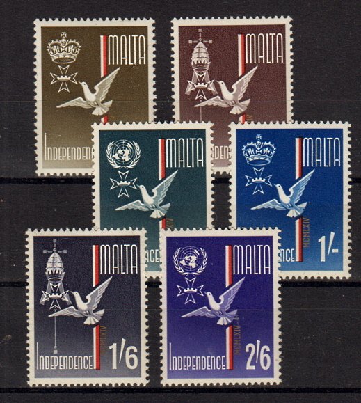 Briefmarken Malta 292-97 *