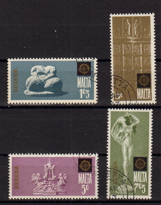 Briefmarken Malta 493-96 o