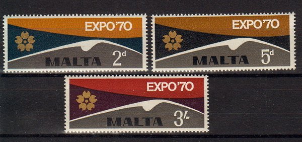 Briefmarken Malta 409-11 **