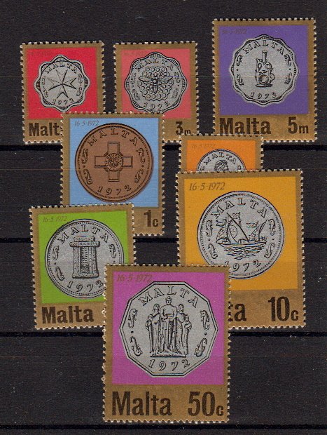 Briefmarken Malta 439-46 **