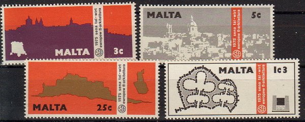 Briefmarken Malta 514-17 **
