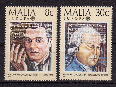 Briefmarken Malta 726-27 **