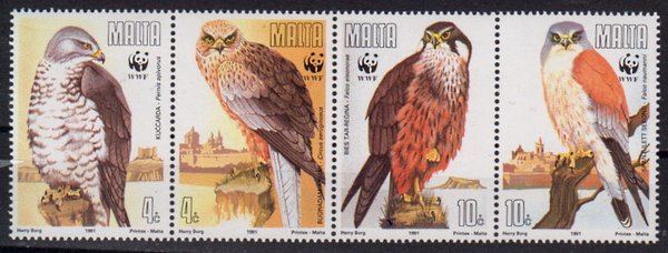 Briefmarken Malta 864-67 **