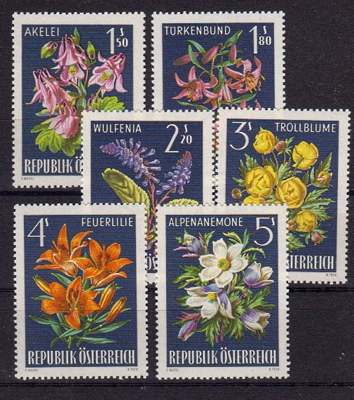 Briefmarken Österreich 1209-11 **
