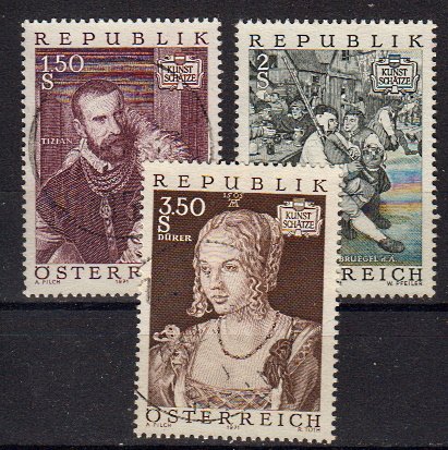 Briefmarken Österreich 1360-62 o