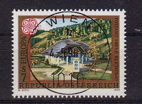 Briefmarken Österreich 1989 o auch als 4er Block