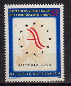 Briefmarken Österreich 2261 ** auch als 4er Block