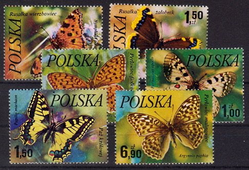 Briefmarken Polen 2516-21 **
