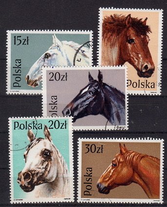 Briefmarken Polen 3190-94 o