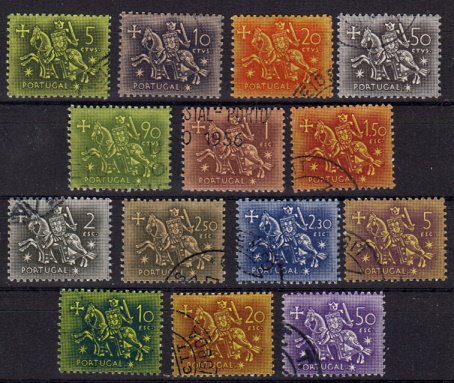 Briefmarken Portugal 792-97 + 799-806 o