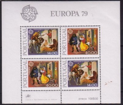 Briefmarken Portugal Block 27 **