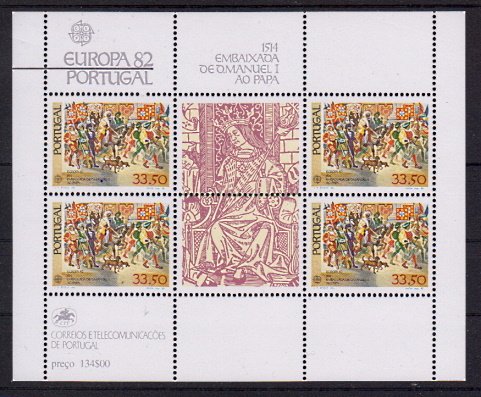 Briefmarken Portugal Block 35 **