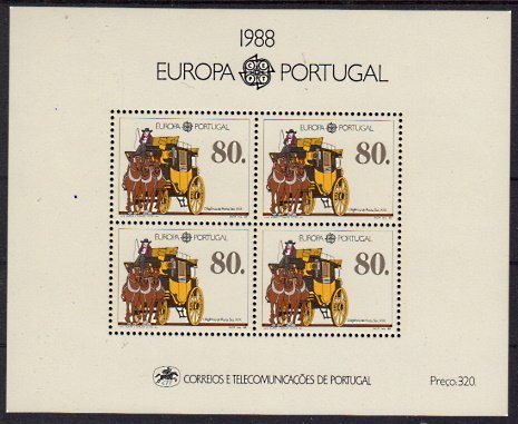 Briefmarken Portugal Block 57 **