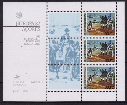 Briefmarken Portugal Azoren Block 3 **