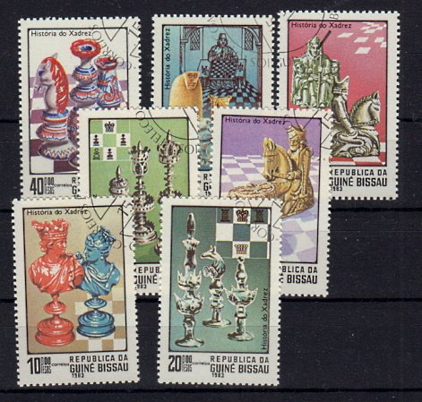 Briefmarken Guinea-Bissau 674-80 o