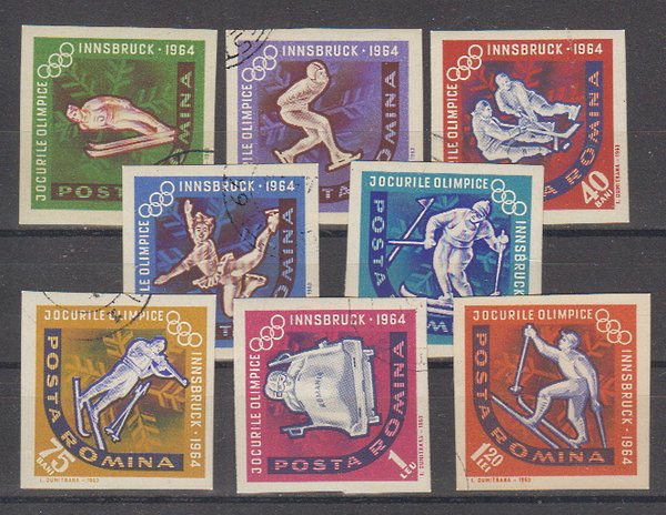 Briefmarken Rumänien 2203-10 o