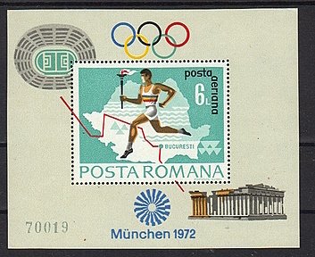 Briefmarken Rumänien Block 93 **