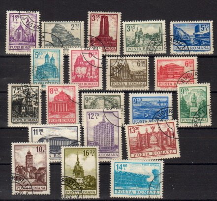 Briefmarken Rumänien 3083-102 o