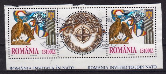 Briefmarken Rumänien 5700 o 2x Zf