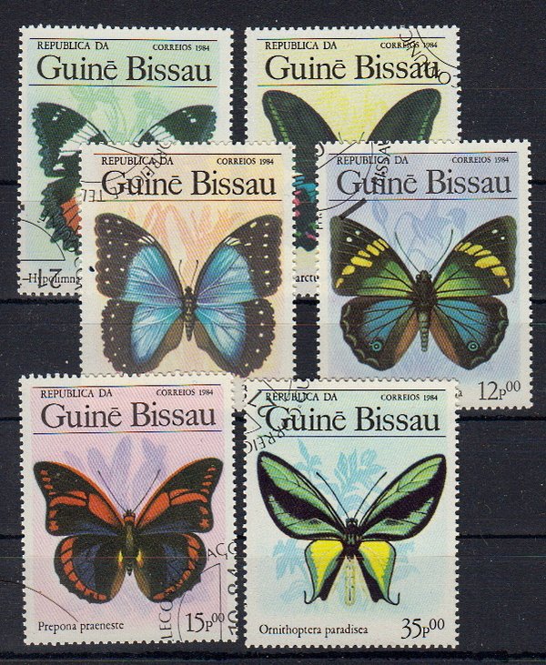 Briefmarken Guinea-Bissau 811-16 o