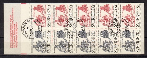 Briefmarken Schweden 1334-35 o MH 106