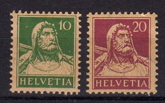 Briefmarken Schweiz 164-65 *
