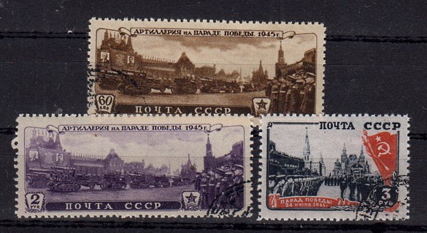 Briefmarken Sowjetunion 1011-13 o