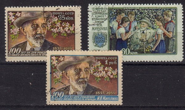 Briefmarken Sowjetunion 1836-38 o