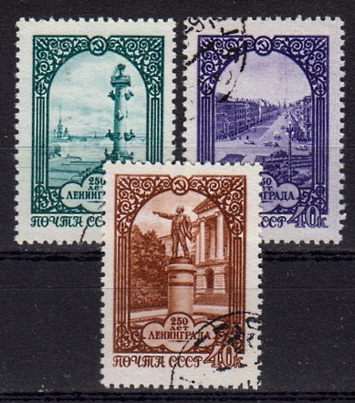 Briefmarken Sowjetunion 1950-52 o