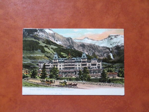 Ansichtskarte Schweiz Adelboden mit 111 II