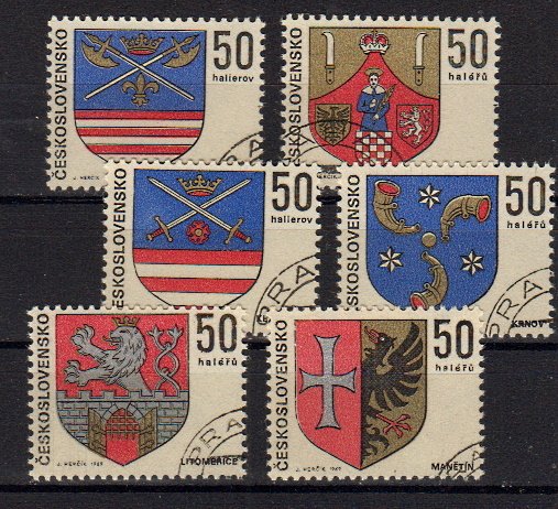 Briefmarken Tschechoslowakei 1904-09 o