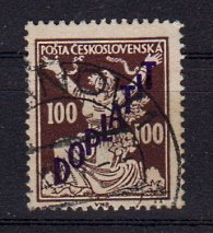 Briefmarken Tschechoslowakei Porto 47 B o