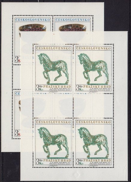 Briefmarken Tschechoslowakei 2375-76 ** KLB