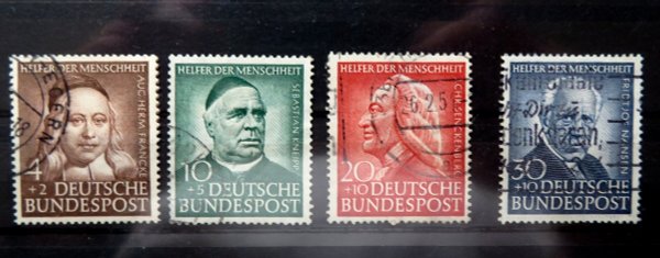 Briefmarke BRD 173/76 o