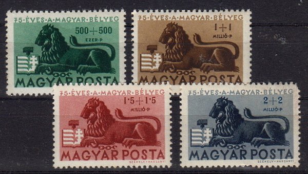 Briefmarken Ungarn 893-96 **