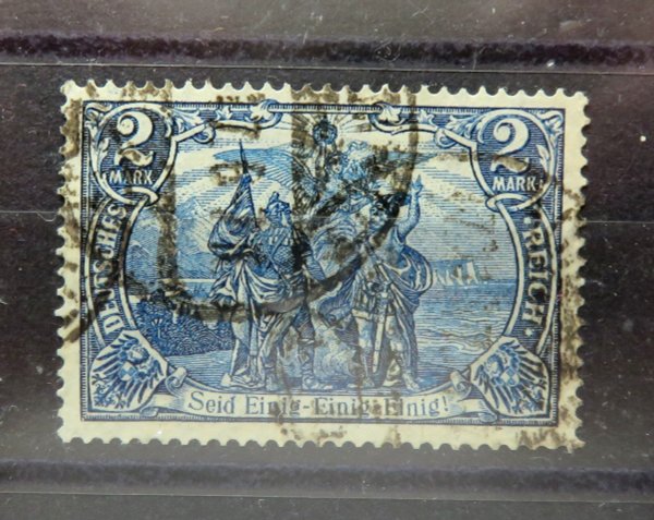 Briefmarke Deutsches Reich 95 A II o
