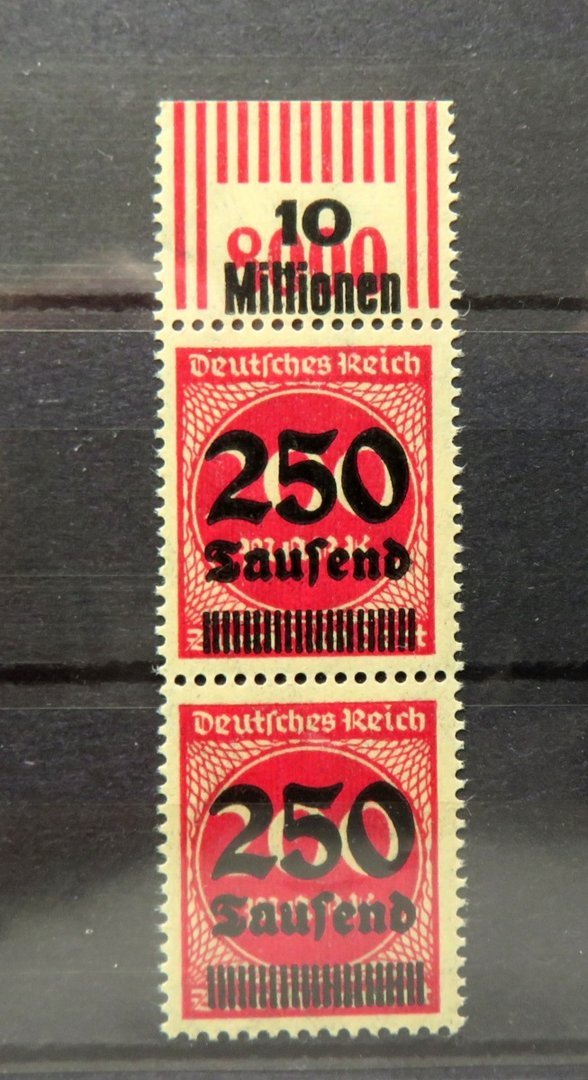 Briefmarke Deutsches Reich 292 ** OPD G f WOR 2'9'2